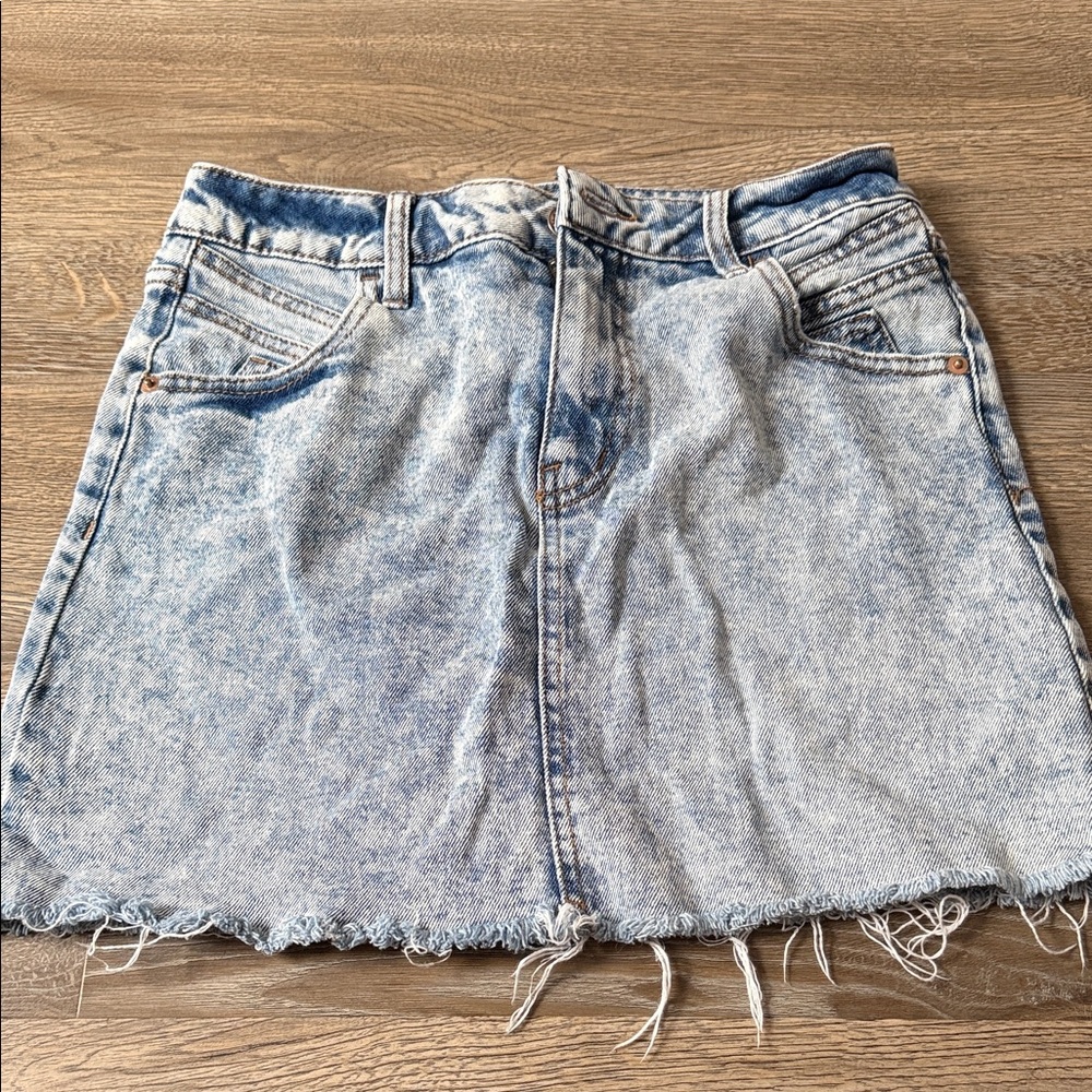 Wild Fable Acid Wash Mini Skirt
